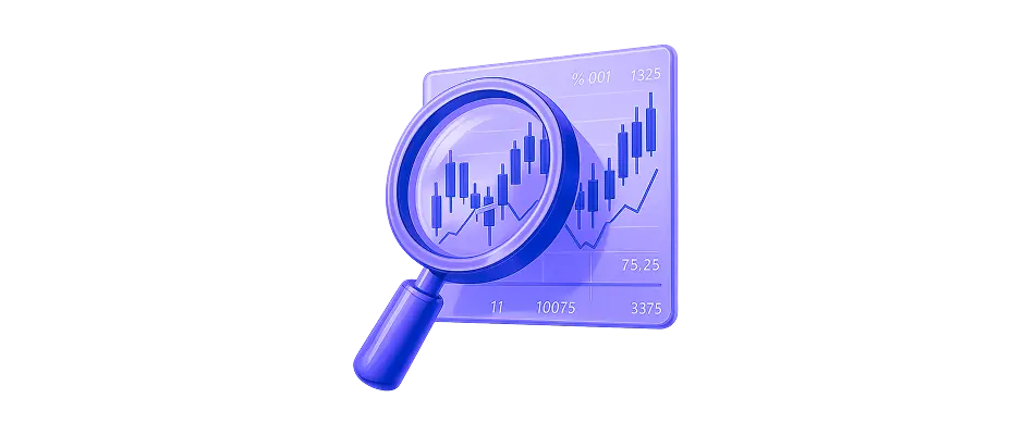 Chart icon for choosing a pair